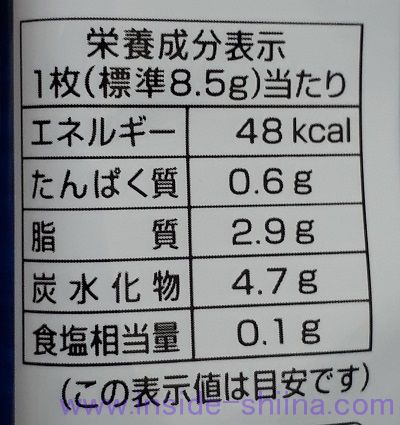 東ハト ソルティ バター1枚のカロリー、糖質、脂質は！