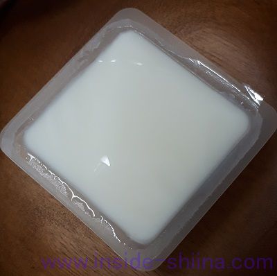 牛乳寒天（新潟うゑの） 見た目
