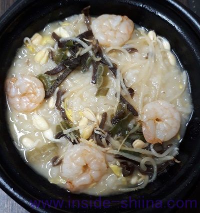 海老入り中華粥