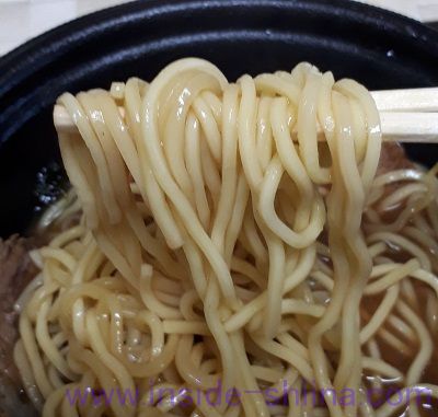 青森煮干しラーメン 麺