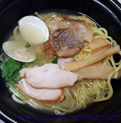 蛤塩ラーメン 見た目