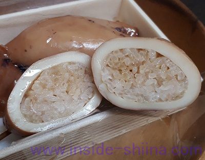元祖 森名物 いかめし 中身