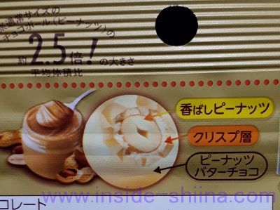 大玉チョコボール<ピーナッツ>Theピーナッツ 構成