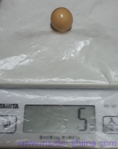大玉チョコボール 重さ