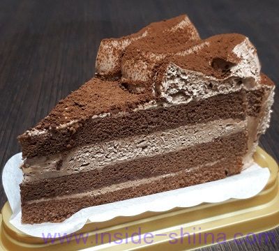 糖質を抑えたチョコケーキ（ヤマザキ） 見た目