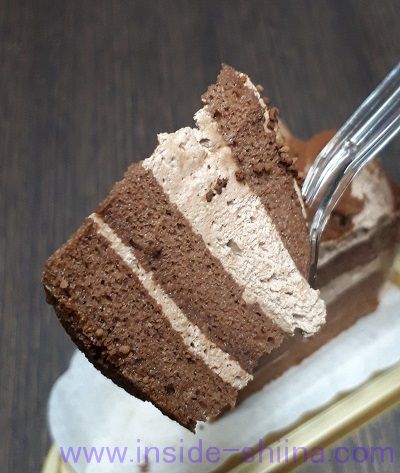 糖質を抑えたチョコケーキ（ヤマザキ） 一口