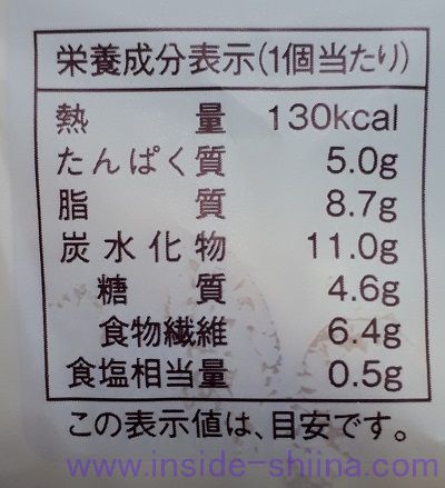 もち麦パンバター入りマーガリンサンド2個入（ローソン） カロリー 糖質