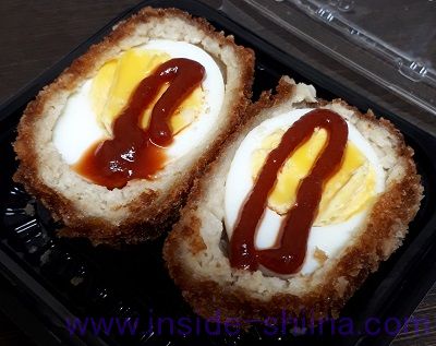 スコッチエッグ ケチャップ