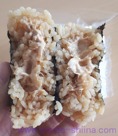 和風ツナマヨネーズ（ファミマ） 見た目