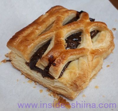ローソン 糖質オフのチョコクリームパイ 温め後