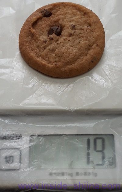 ミスターイトウ アメリカンソフトクッキー 重さ 重量