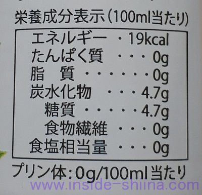 龍馬レモンのカロリー、糖質は！