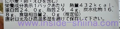 甘えびの磯辺天ぷら カロリー 糖質