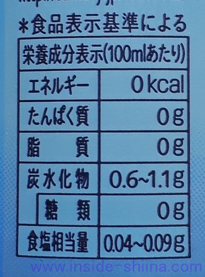 のんある気分 ホワイトサワーのカロリー、糖質、脂質は！