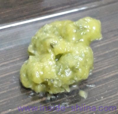 わさび粗おろし(カメヤ) 見た目