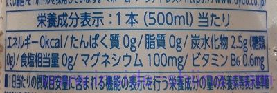 ダイドー 和ノチカラ 有機レモン使用炭酸水のカロリー、糖質、脂質は！