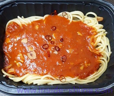 トマトとニンニク（カプリチョーザ） 見た目