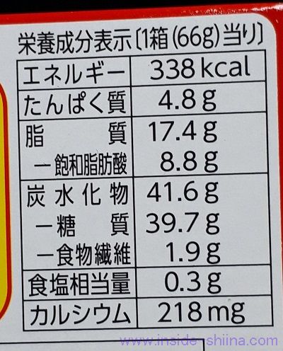 ブルボン エブリバーガー、1個当りのカロリー、糖質、脂質は！