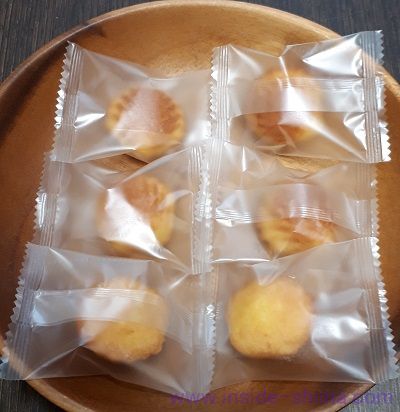 無印良品 3種の洋菓子アソートの中身１：マドレーヌの味の感想（口コミ）は！