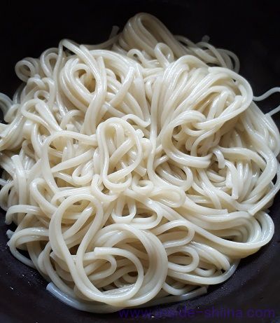 地球よろこーんぶそうめんの見た目(茹でた後)は!