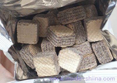 無印良品のひとくちウエハースはたっぷり入っている!