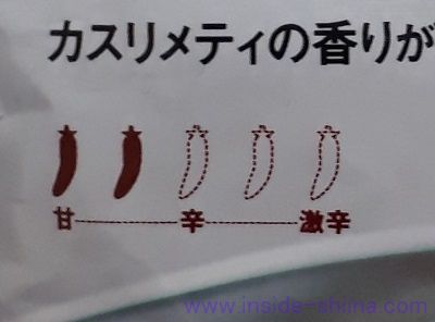 無印良品 バターチキンカレーの辛さは！辛さレベルは２！