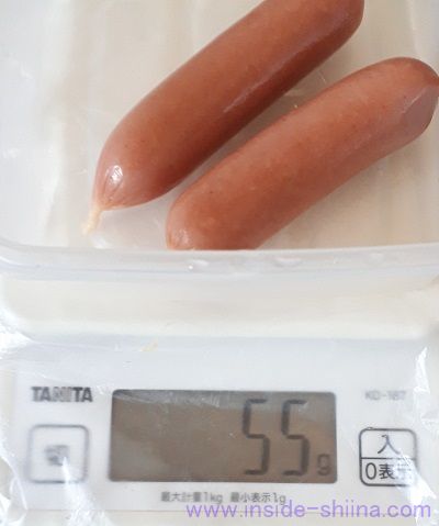 業務スーパー 徳用ウインナーは減った？1本当りの重さ、本数は？