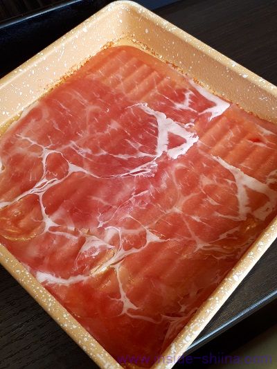 しゃぶ葉の豚ロース