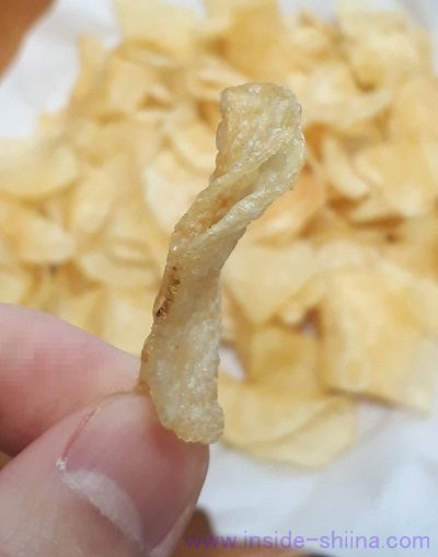 カルビー シンポテト 絶妙しお味の見た目