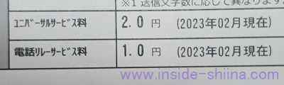 補足１：日本通信SIMの合理的シンプル290プランの月額料金は税込290円じゃない！