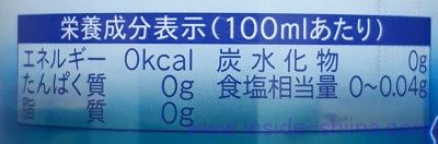 ハレーインク 炭酸水のカロリー、糖質、脂質は！