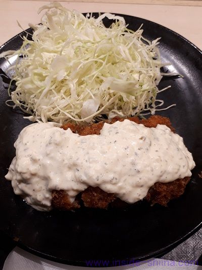 松のや タルタルチキンかつ定食 カロリー 糖質
