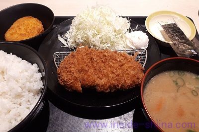 松のや 得朝ロースかつ定食
