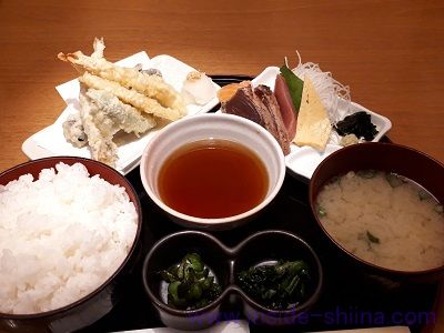 はなの舞 刺身・天ぷら御膳