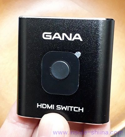 【1000円以下】HDMI切替器「GANA」購入レビュー！使い方は！【口コミ・評判】