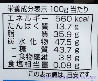 ニッコー お徳用不揃いピーナッツブロックチョコのカロリー、糖質、脂質は！