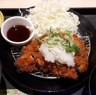 松のや 鬼おろしポン酢ささみかつ定食 カロリー 糖質