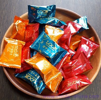 不二家 ルックショコラ・ア・ラ・モード 中身