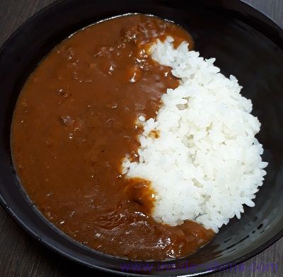ハチ食品 インド風カレーの見た目