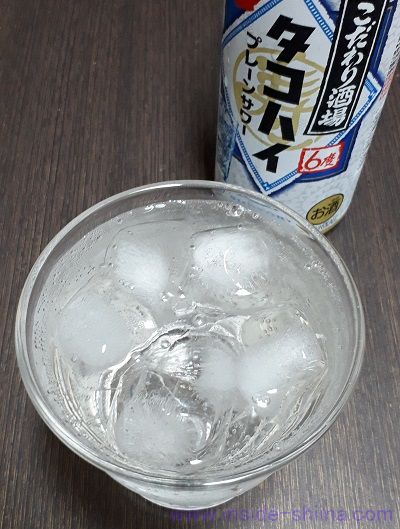 サントリー タコハイは何味?うまい?まずい?味の感想(口コミ)!