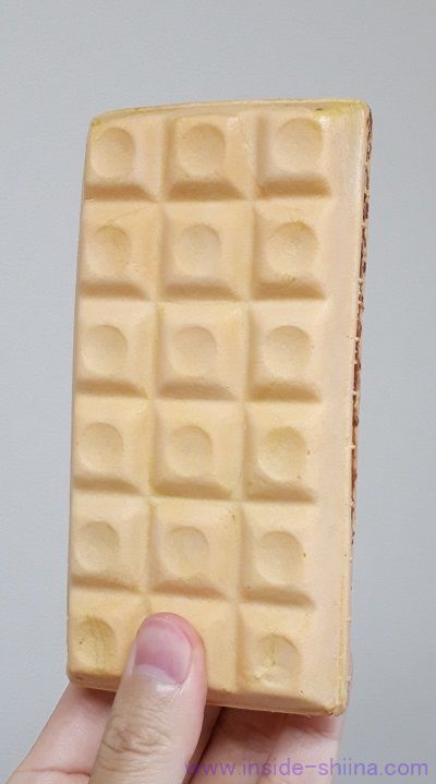 チョコモナカジャンボの大きさ！