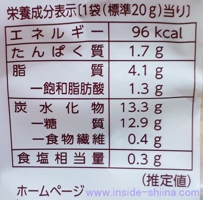 ブルボンの味ごのみは太る？カロリー、糖質、脂質は！