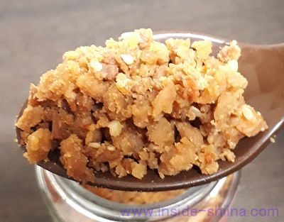 業務スーパーの牛そぼろの見た目