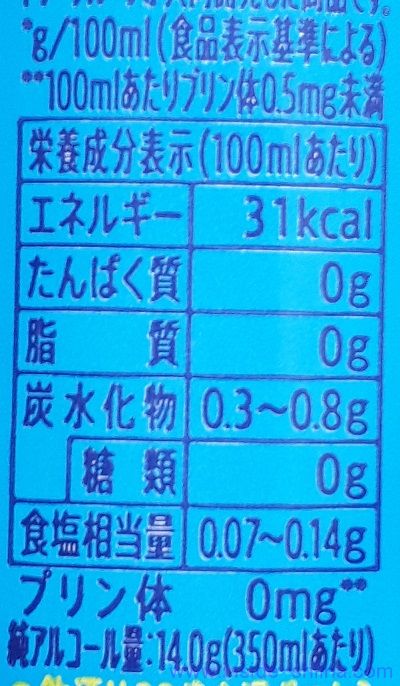 ファミマのスーパーチューハイ レモンのカロリー、糖質は！