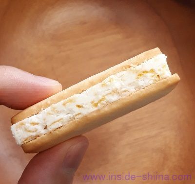 プラスチーズのお菓子！チーズサンドの見た目