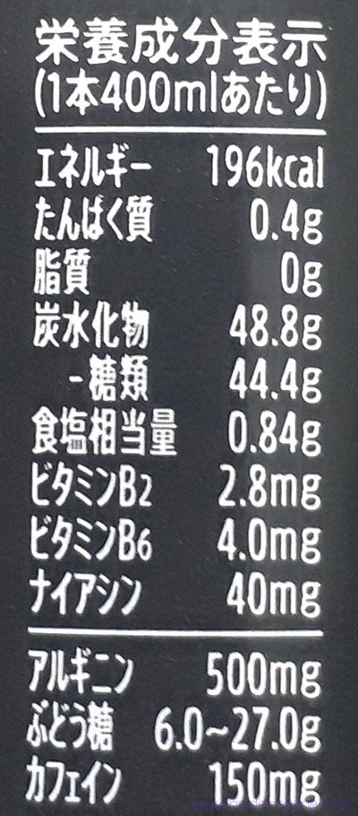 ハイパーゾーン(HYPER ZONe)は太る?カロリー、糖質は!