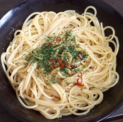 S&B まぜるだけのスパゲッティソース ペペロンチーノの見た目