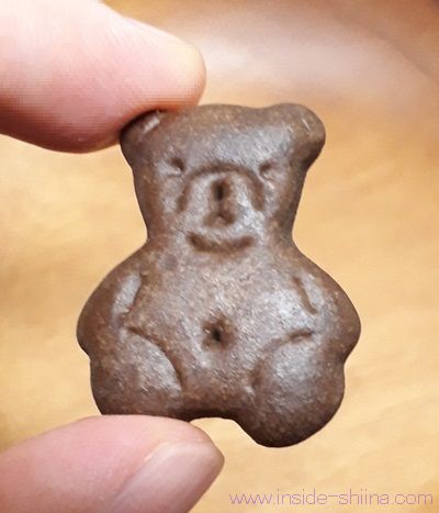 無印良品のてんさい糖ビスケットのココア味