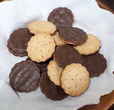 セブン チョコレートビスケットは何枚入り？重さは！