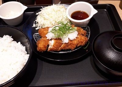 松のや 鬼おろしポン酢ささみかつ定食
